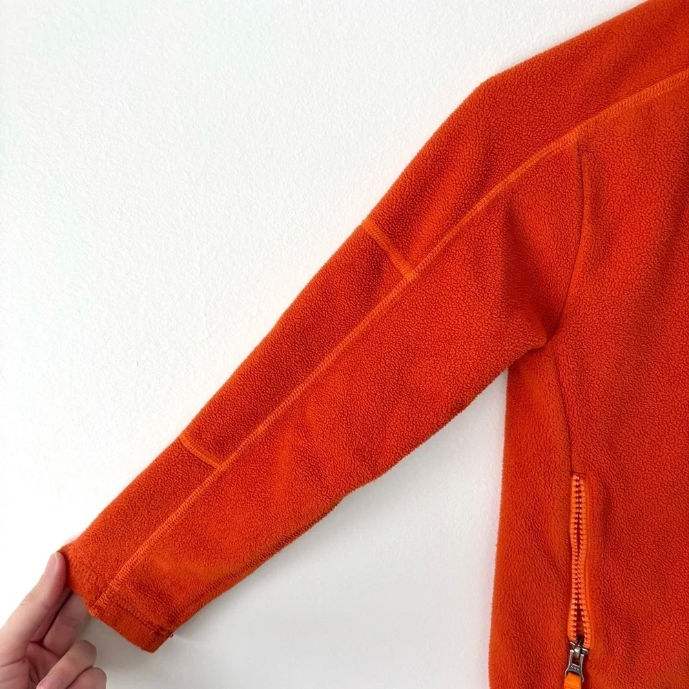 Marmot orange fleece